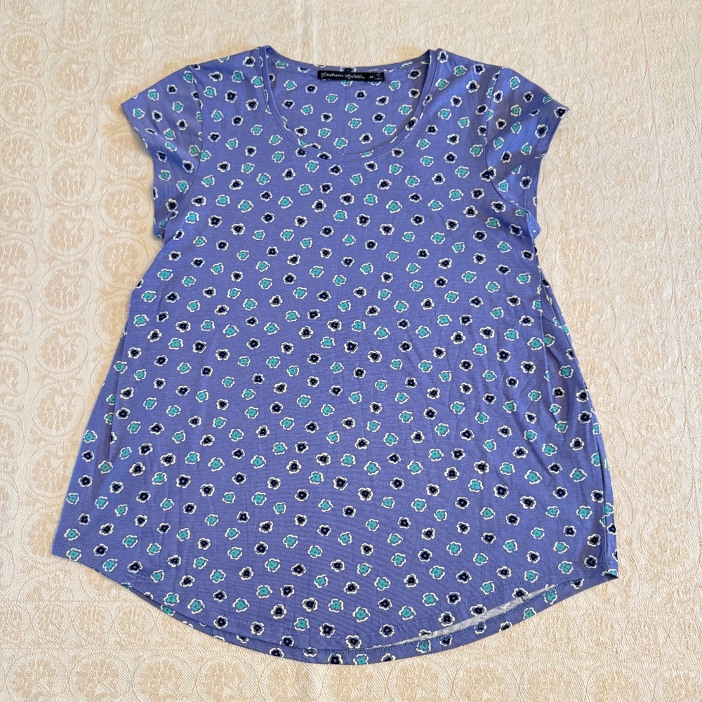 New Gudrun Sjödén Cap Sleeve Tee – Size XS
